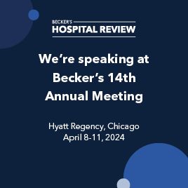 Becker's annual meeting graphic.