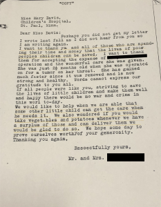 photograph of a letter. view full transcript below