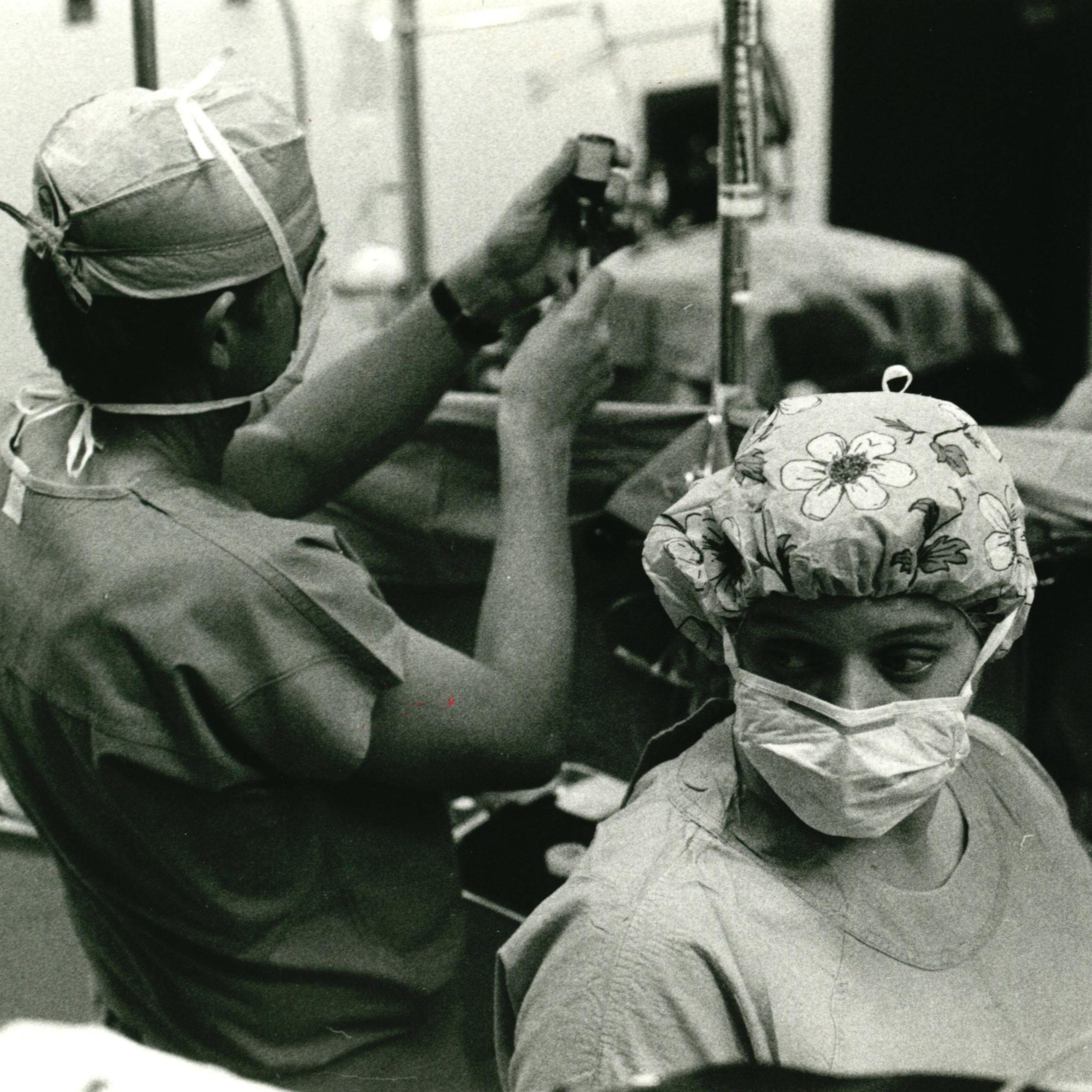 1977 image inside Children's Health Center