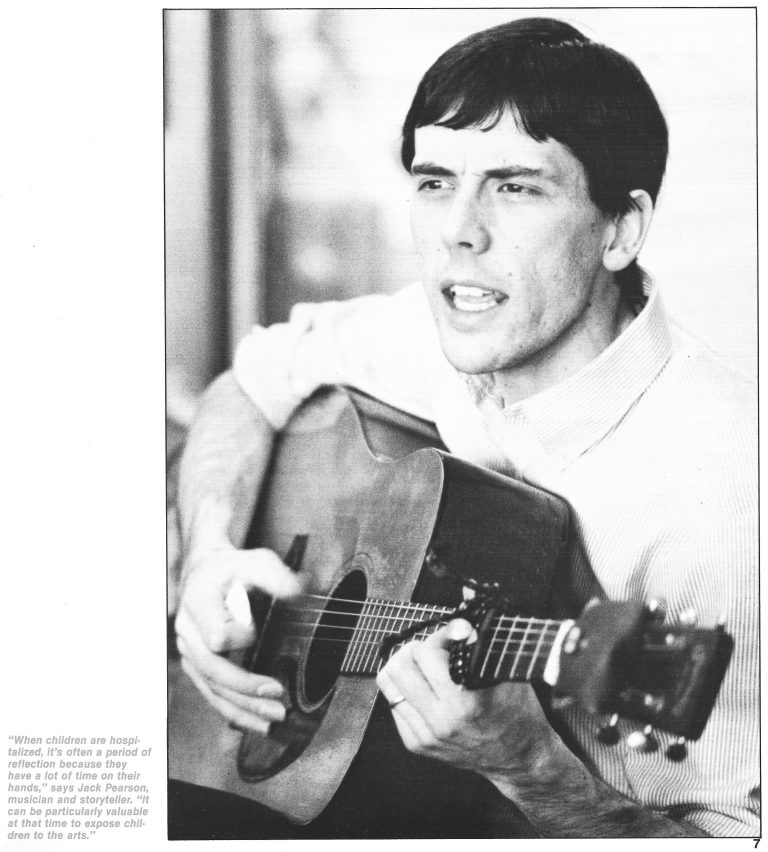 Jack Pearson in the Children's Minnesota 1983 annual report.