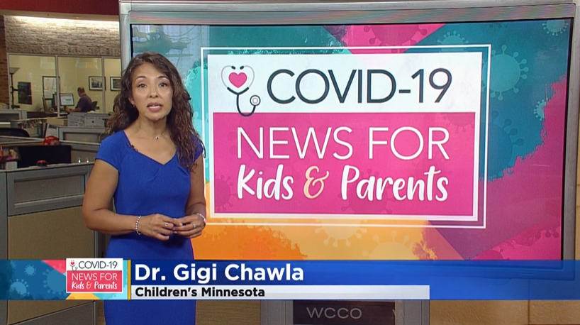 Dr. Gigi Chawla on WCCO.