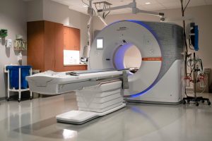 Photo of Siemens Naeotom Alpha® (Alpha) with Quantum Technology – the world’s first photon-counting computed tomography (CT) scanner.