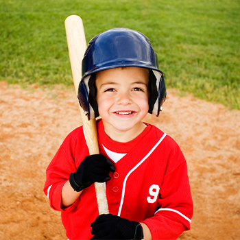 Child playing baseball Child playing baseball