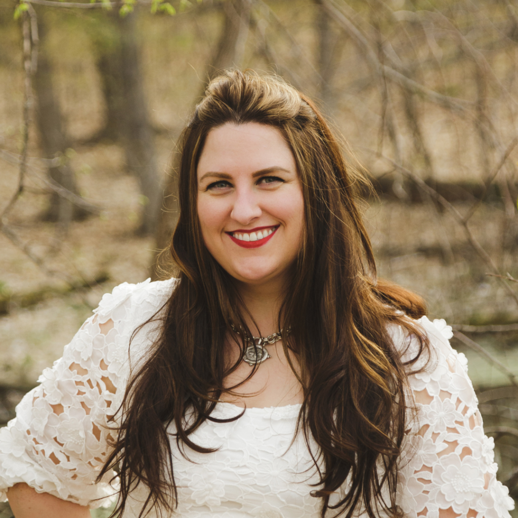Amanda Ferris as an adult