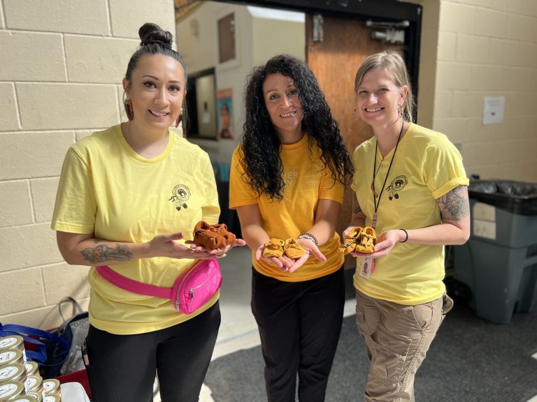 Ashlee Jallen, NACC; Melissa Markfort, Children's Minnesota; Jolynda Anderson, NACC.