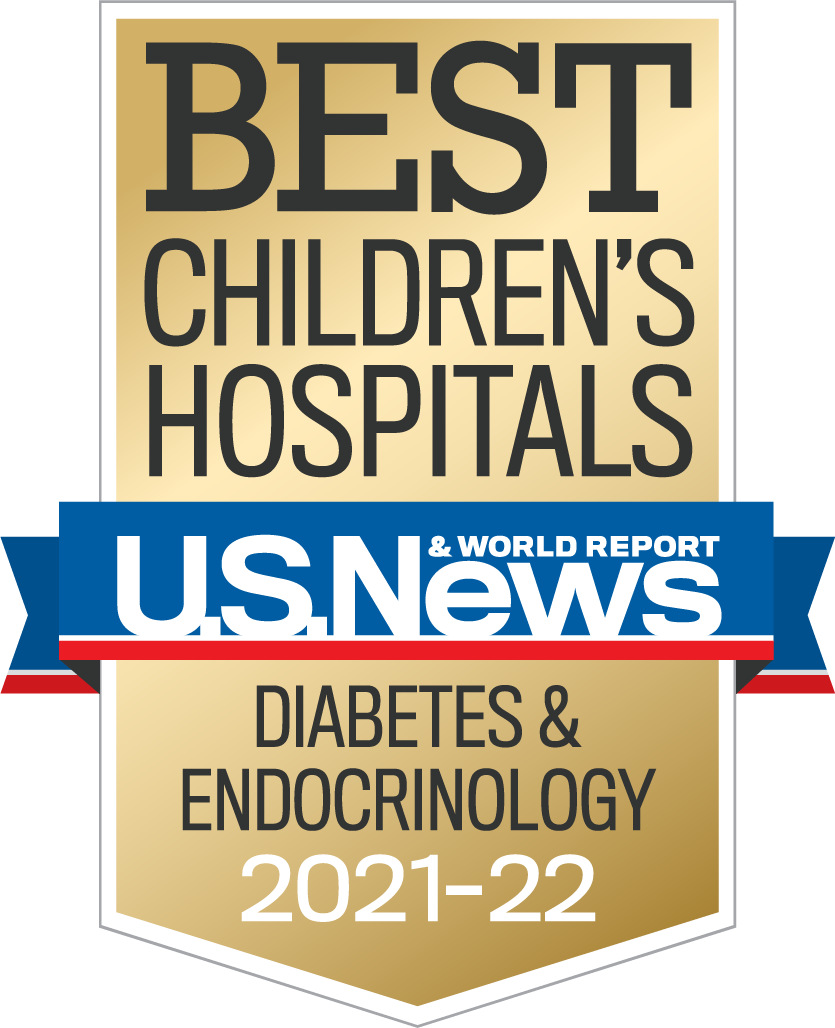 U.S. News & World Report: Best Children's Hospitals | Diabetes & Endocrinology 2021-2022