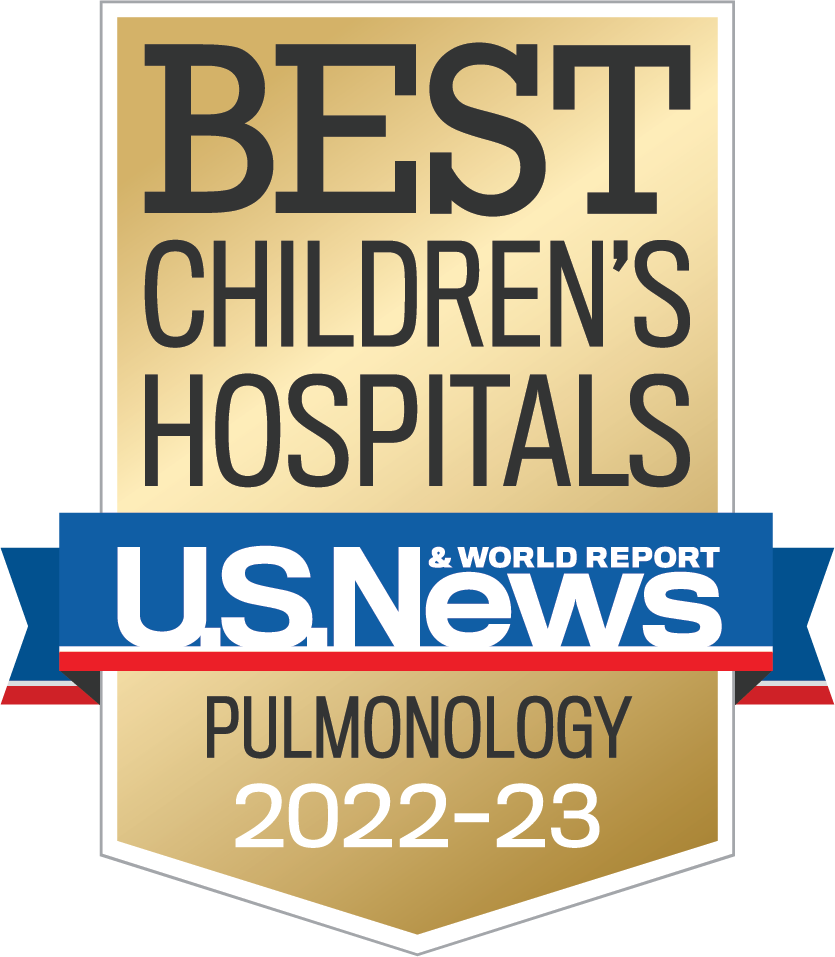 U.S. News & World Report: Best Children's Hospitals, Pulmonology & Lung Surgery 2021-2022