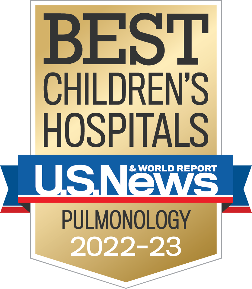 U.S. News & World Report: Best Children's Hospitals. Pulmonology, 2022-2023