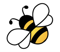  illustration of a bee
