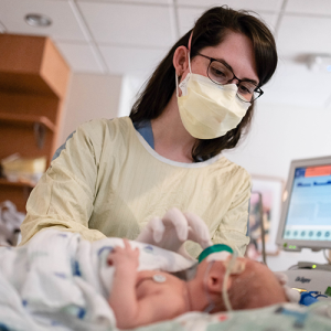 Brittany Graham in NICU