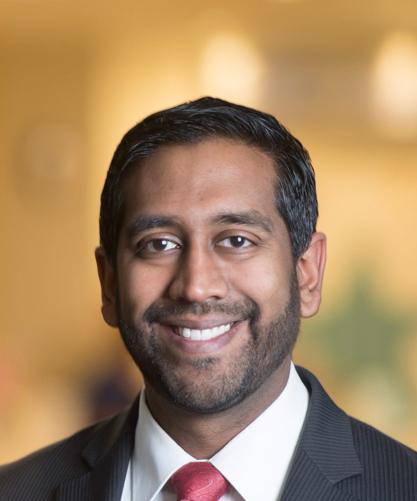 Dr. Siva Chinnadurai, pediatric otolaryngologist at Children’s Minnesota and M Health Fairview Masonic Children’s Hospital and board chair of Children’s Surgery International (CSI)
