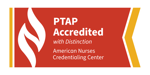 PTAP Accredited with Distinction , American Nurses Credentialing Center
