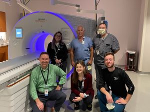 CT scanner group photo