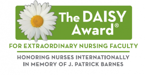 The DAISY Award | For extraordinary nursing faculty. Honoring nurses internationally in memory of J. Patrick Barnes.
