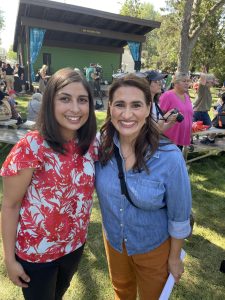 Dr. Molly Sajady and Lt. Gov. Peggy Flanagan