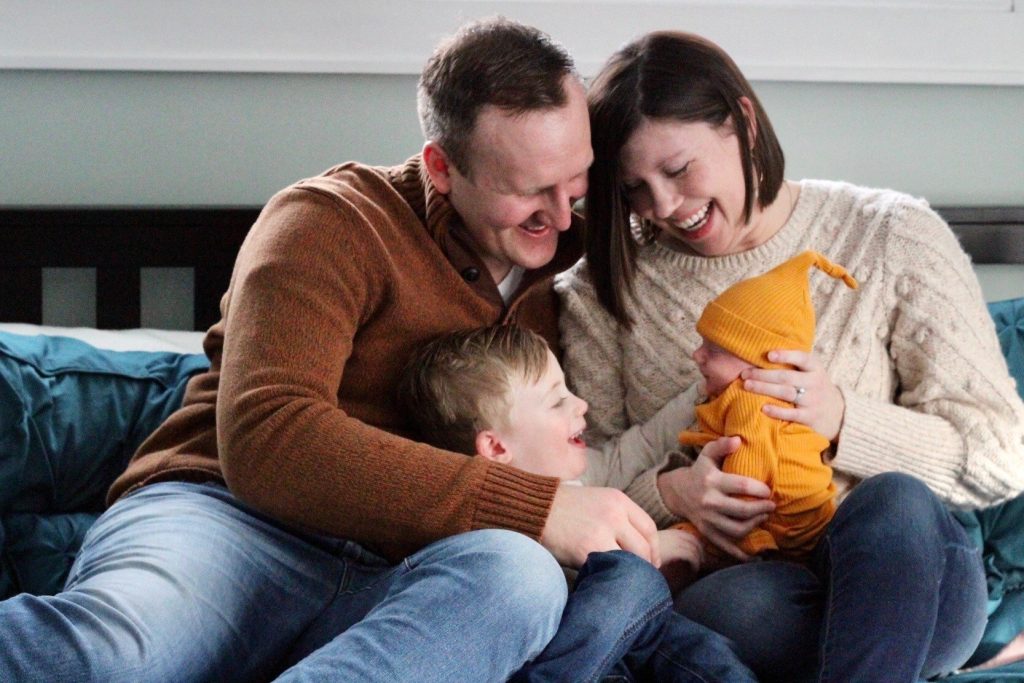 Ben Gervais and family