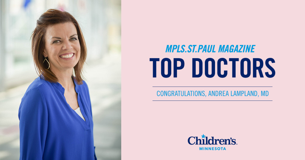 Dr. Andrea Lampland as the Top Doctor