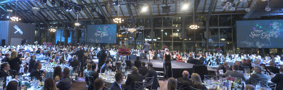 The ballroom during Star Gala 2019.