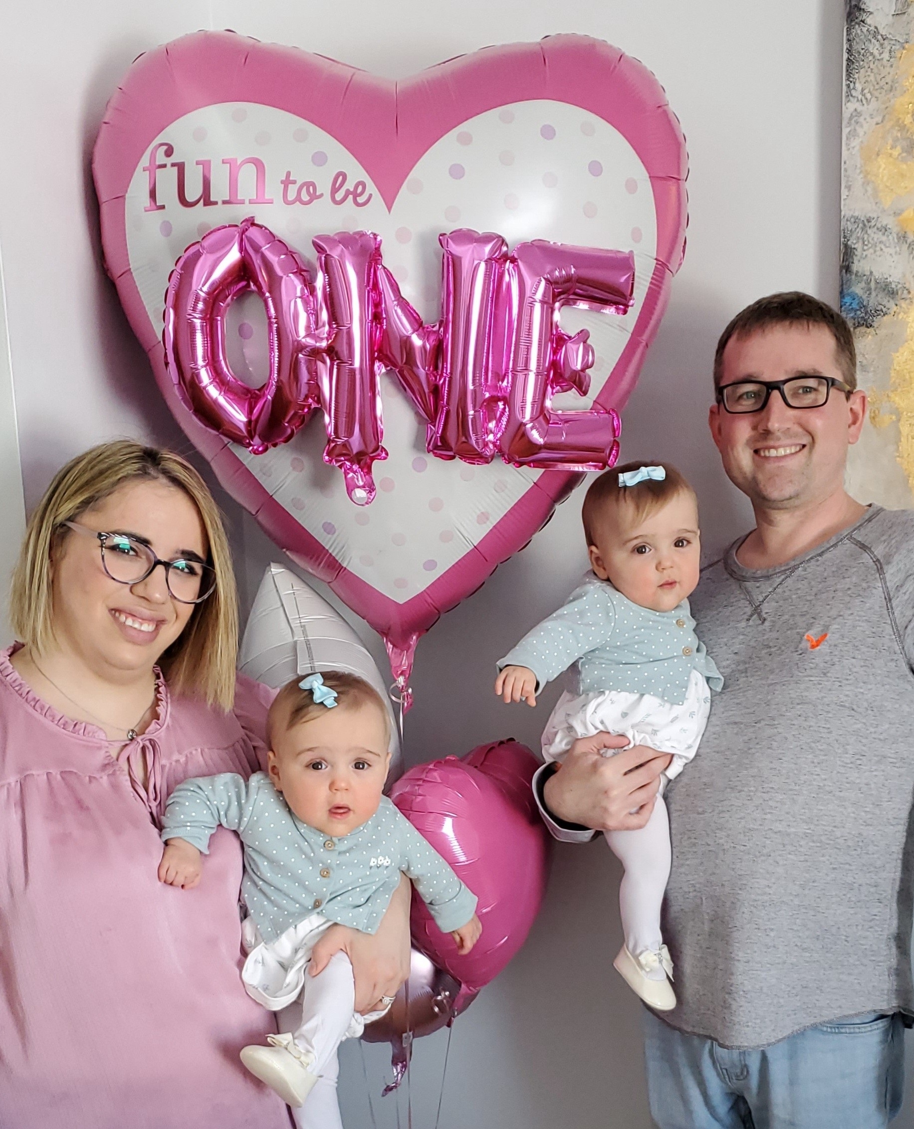 Twins Madison and Peyton born with same heart condition now reaching
