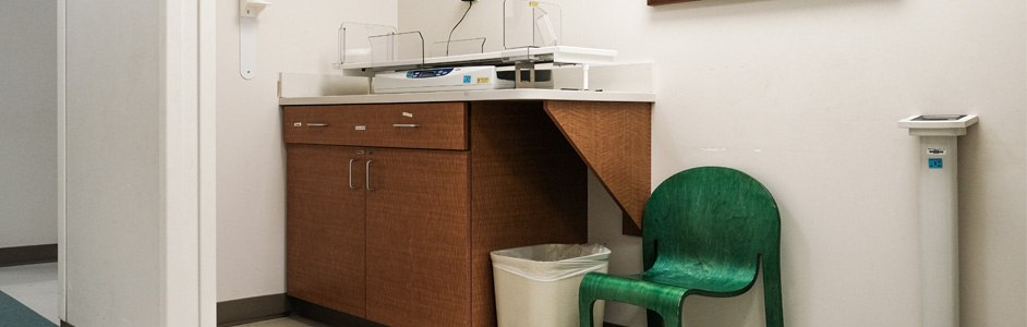 Patient room at Minneapolis General Pediatrics clinic