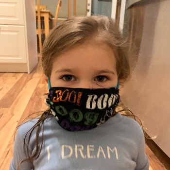 boo Halloween mask