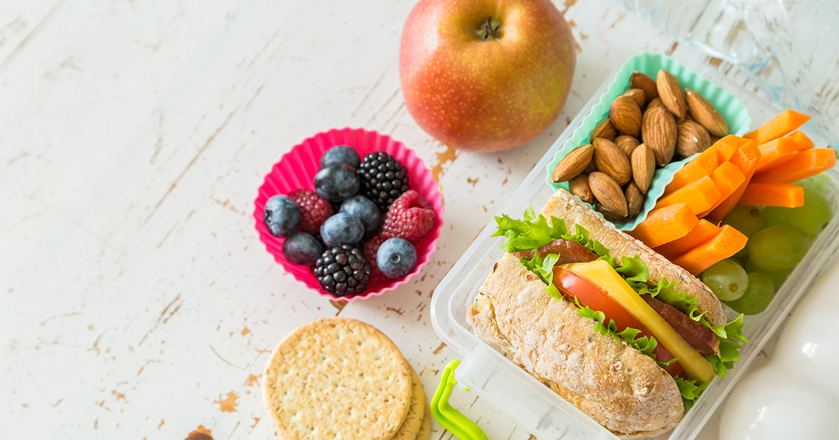 healthy school lunch