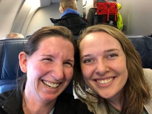 Children's Minnesota OR nurses Angela Olson (left) and Macy Henningsen (right)