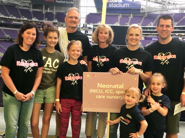 Team Stellabration group photo at the Walk for Amazing event