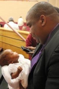 James and baby Teresa