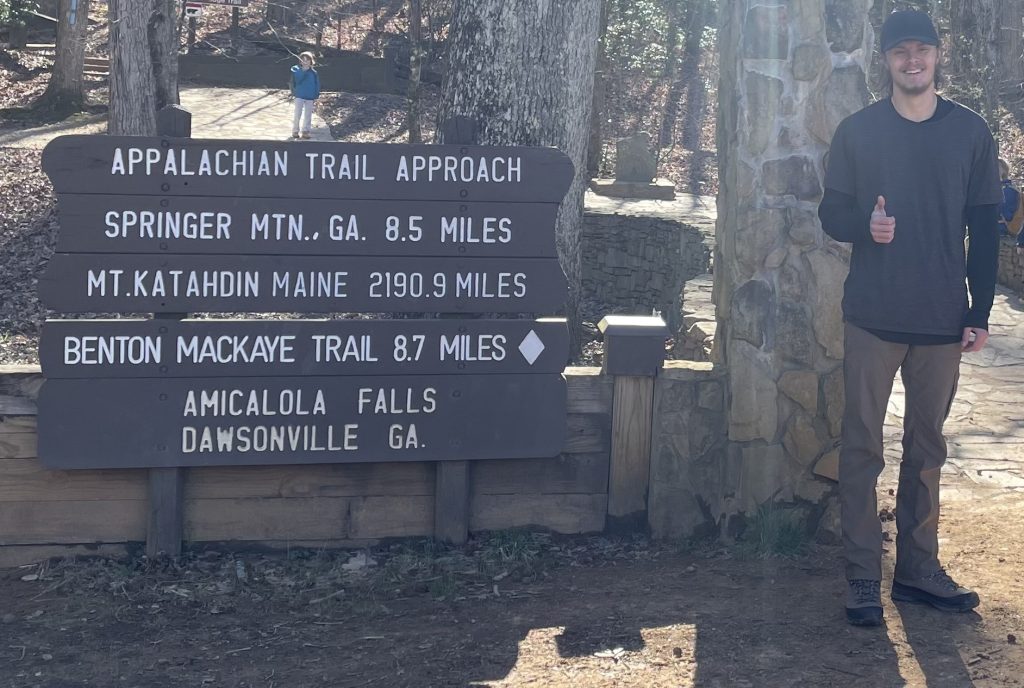 Eli on the Appalachian Trail