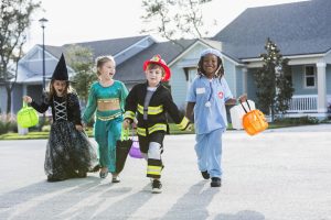 kids trick or treating