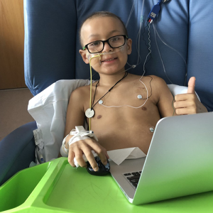 Jake giving a thumbs up