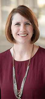 Jennifer Rivera, DNP, APRN, ACCNS-N, RNC-NIC, neonatal clinical nurse specialist in the Minneapolis NICU.
