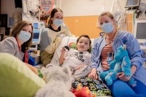 Joshua and his care team