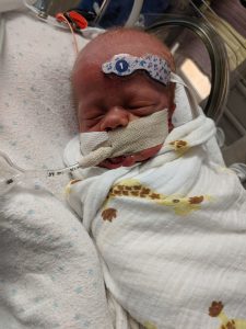 Kallen Hall in the NICU
