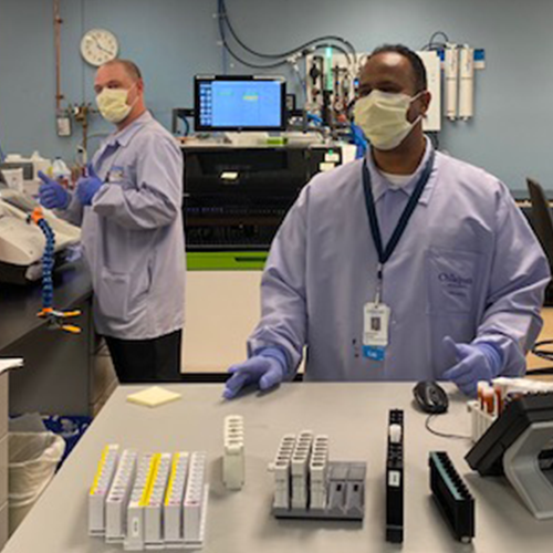 lab_WHW_MB employees in the lab