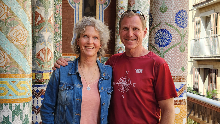 Photo of Lynn Broaddus and Marc Gorelick