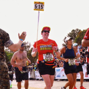 Melissa running