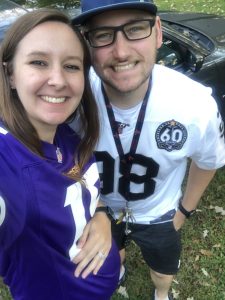 Michaela and Nic selfie