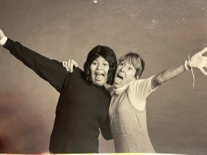 Marielena and Patty Santos