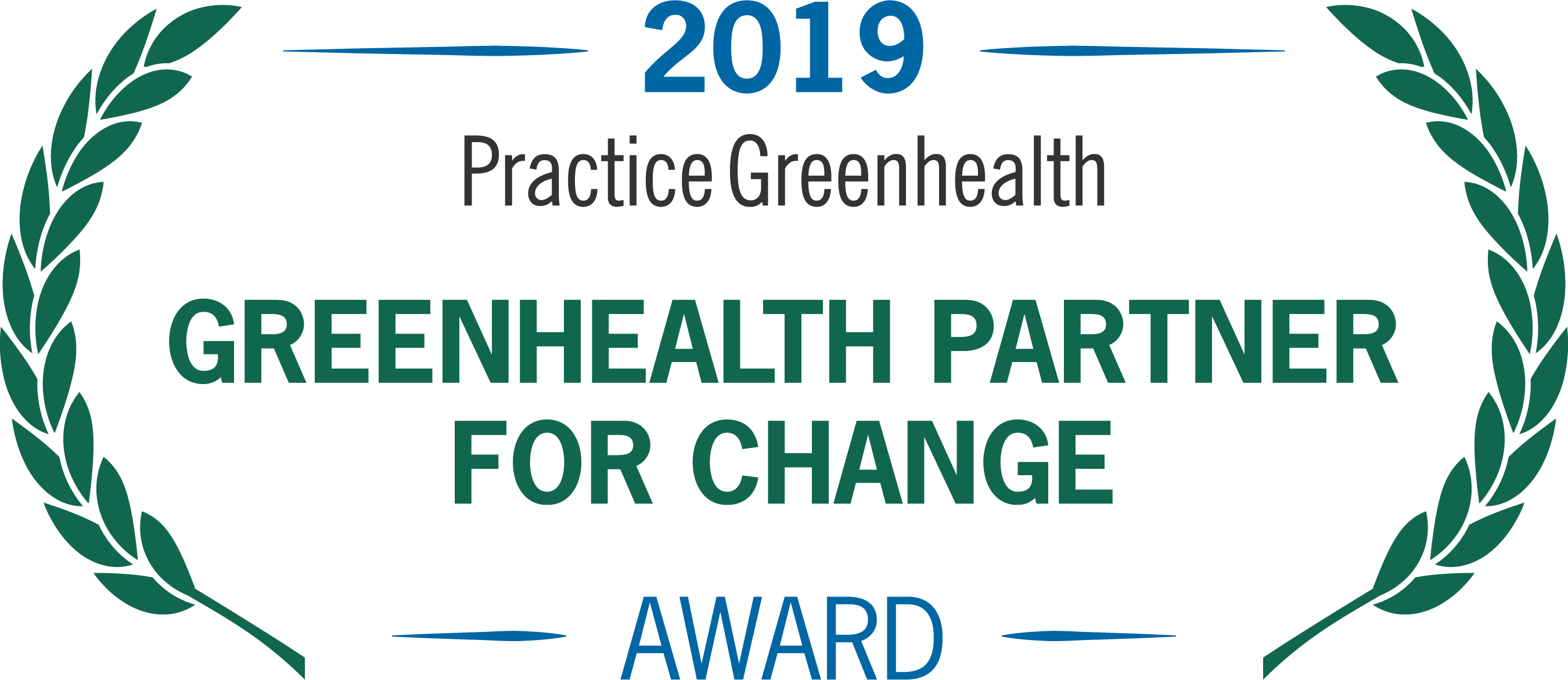 2019 Greenhealth Partner for Change Award