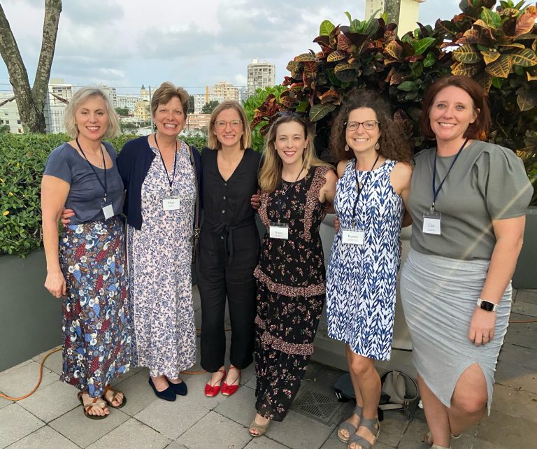 Tami and team members from the PCD program at the PCD conference in Puerto Rico.