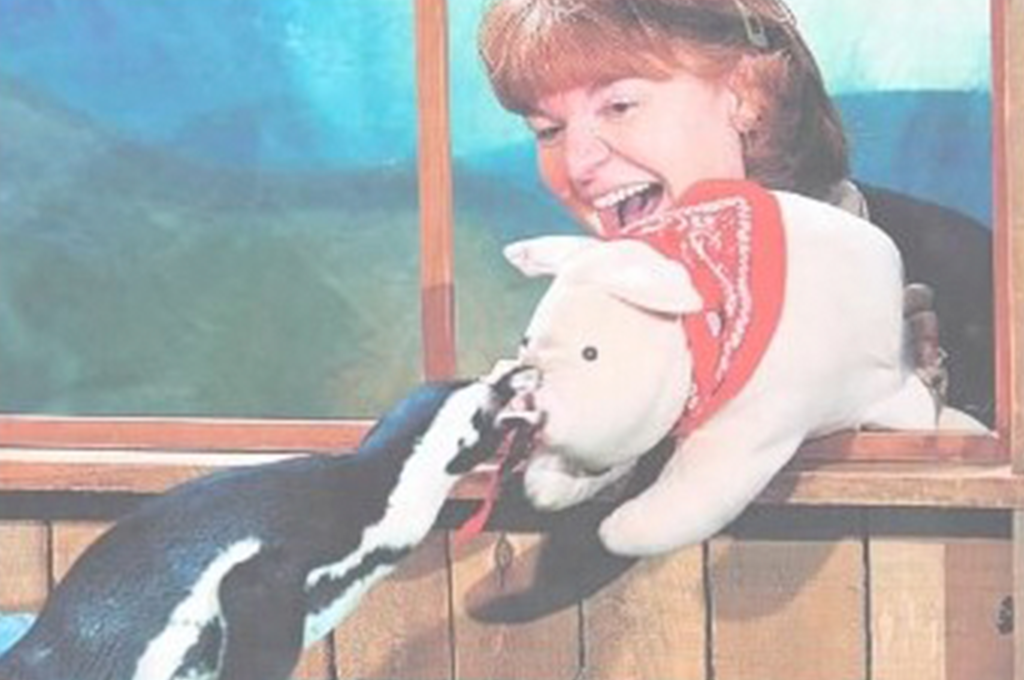 A photo from a Nov. 2003 Star Tribune article shows “Wishing Well” host Kathi Rokke and her puppet Porky Chops.