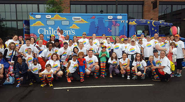 Children's Minnesota at pride parade