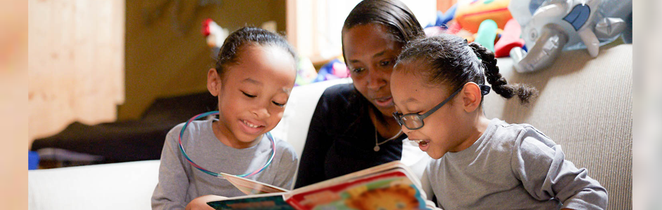 Children reading