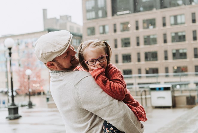 Alyssa and her dad Jesse