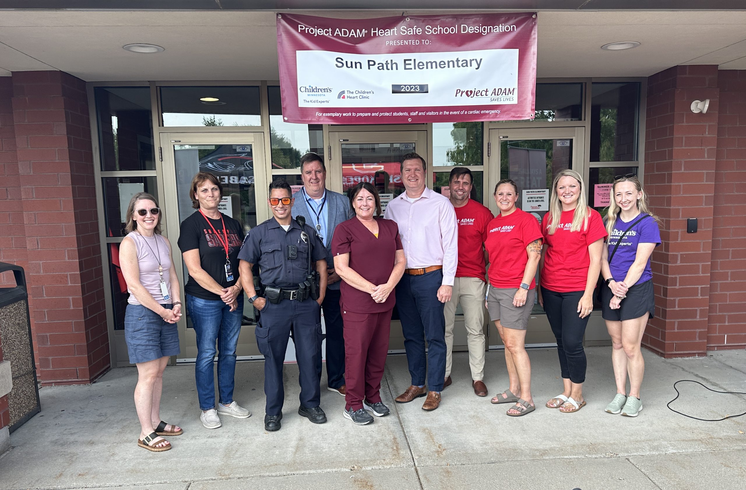 Project ADAM Minnesota certifies Shakopee Public Schools as state’s first Heart Safe School district