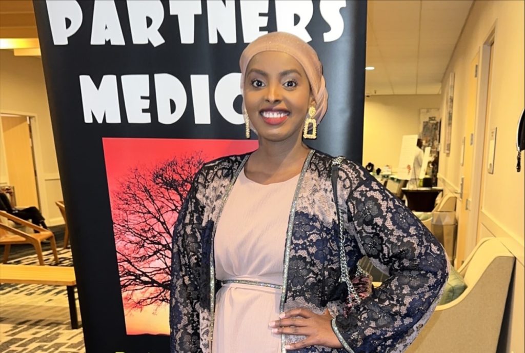 Shukri Jamale at an event