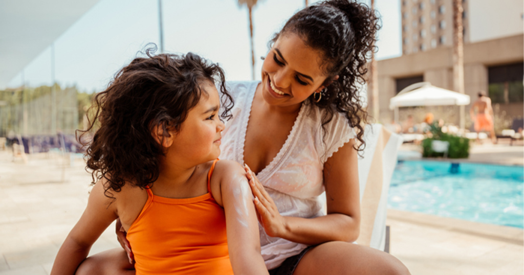 Sun safety: sunscreen and tanning