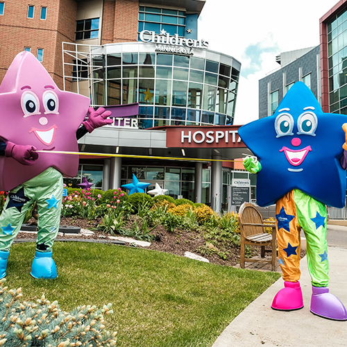 Sparkle and Twinkle, Children's Minnesota mascots
